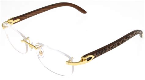 prescription cartier glasses|cartier rimless prescription glasses.